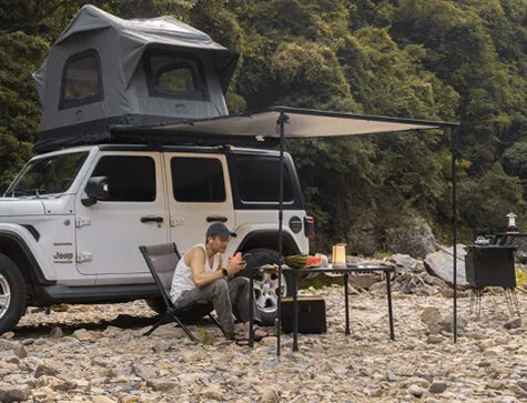 Beat the Heat & Rain with Less Weight: The Ultimate Wild Land Car Awning LW Guide