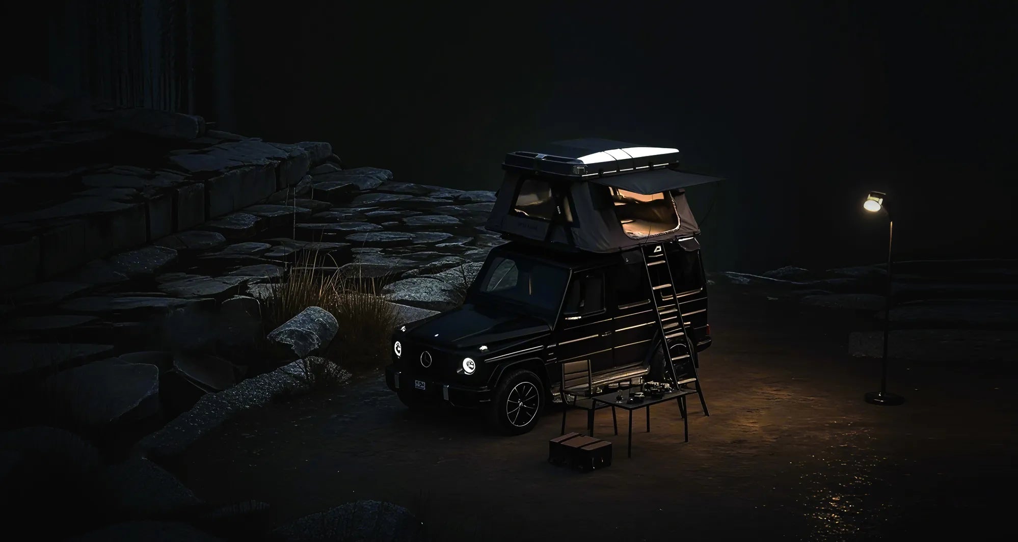 Say Goodbye to Camping Chaos—Discover the All-New Sky Rover Fully Automatic Rooftop Tent