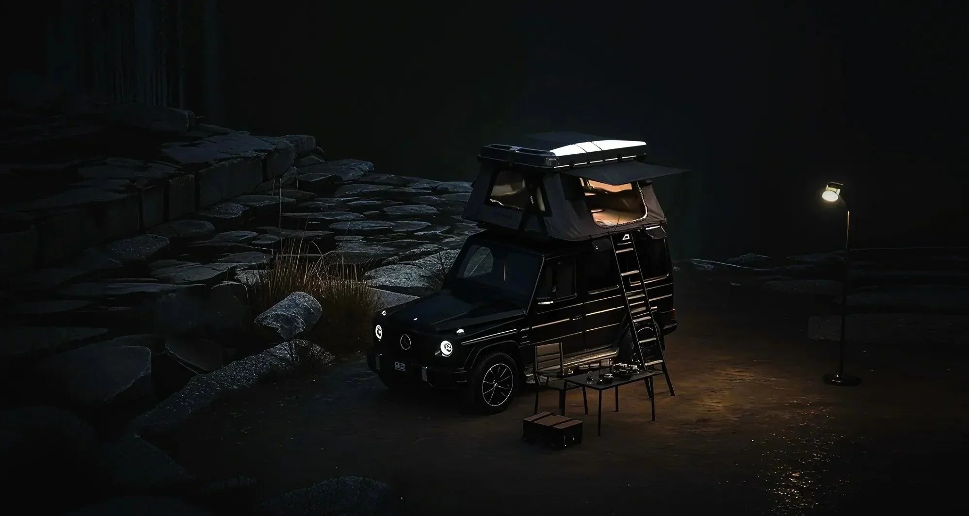 Say Goodbye to Camping Chaos—Discover the All-New Sky Rover Fully Automatic Rooftop Tent