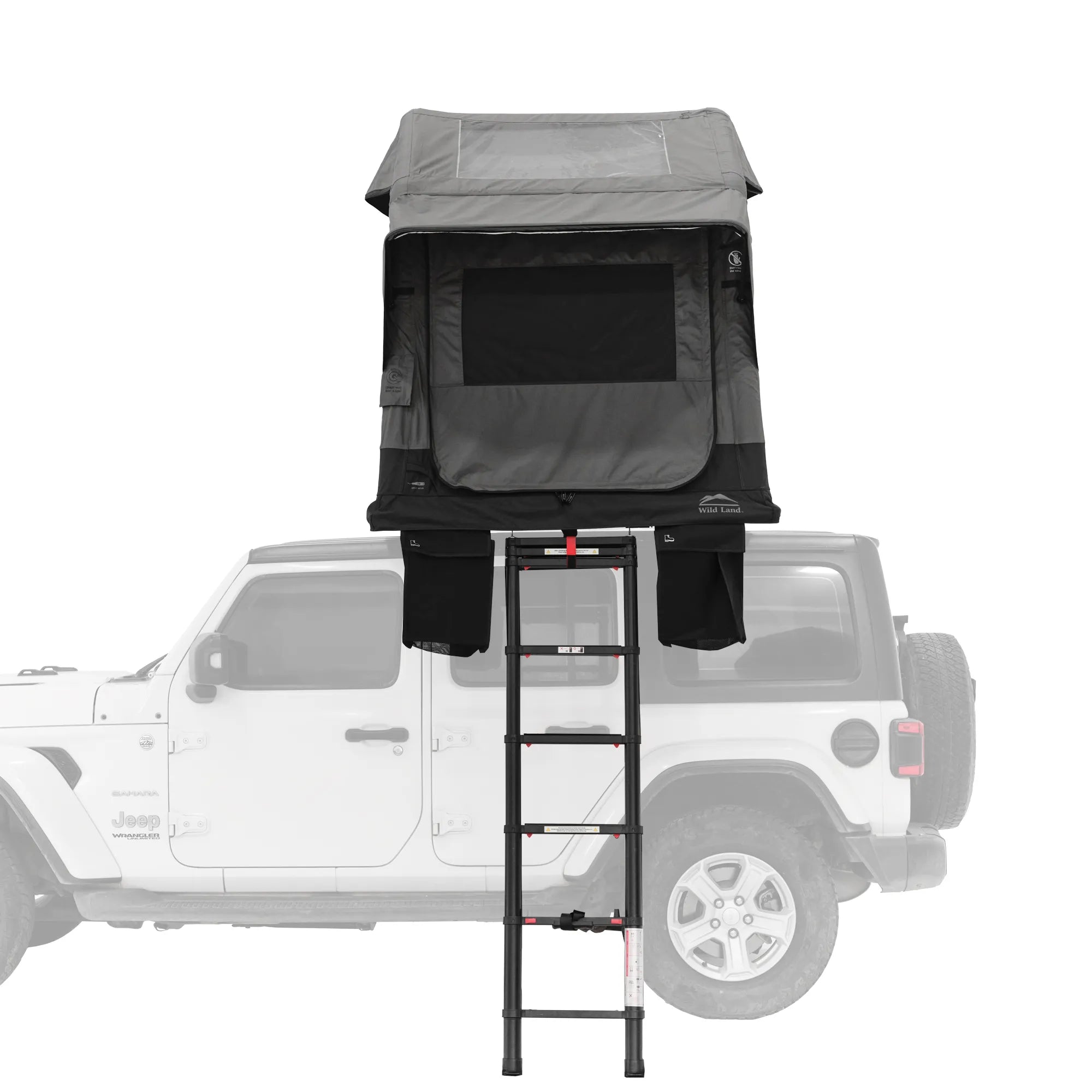 Wild Land Air Cruiser - Grey Inflatable Roof Top Tent with Patented Air Tube Design
