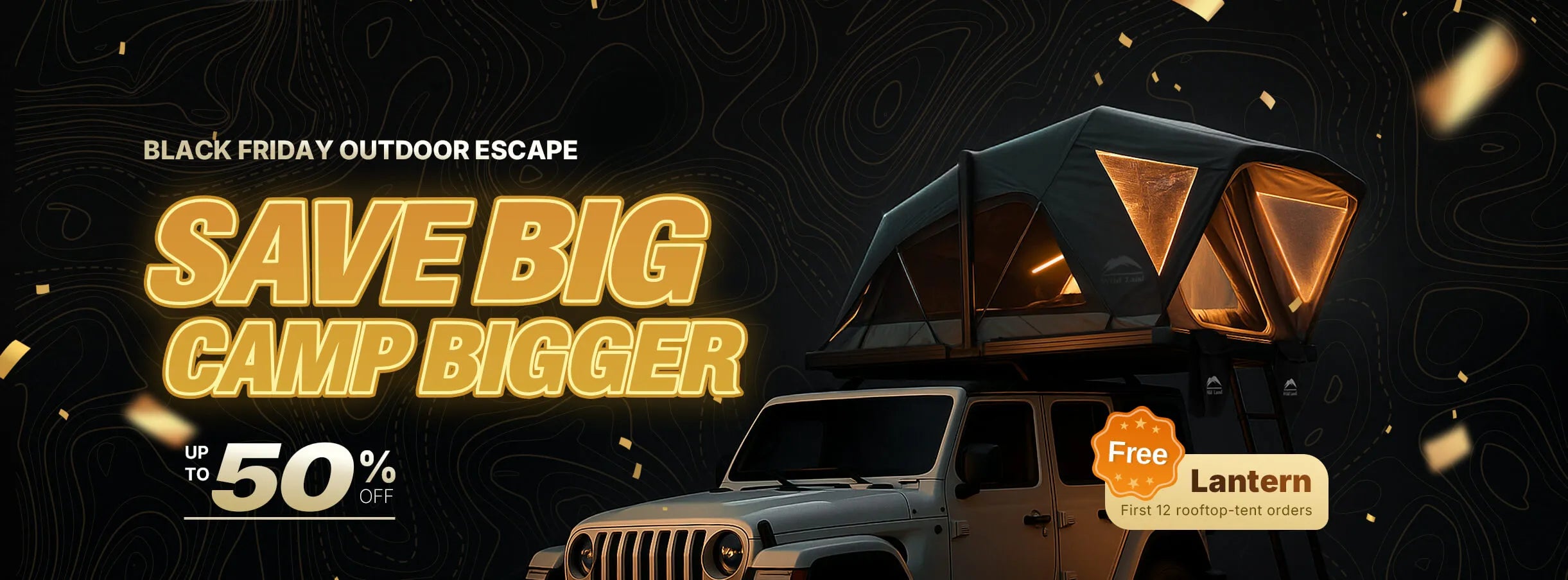 Black Friday promotional Banner