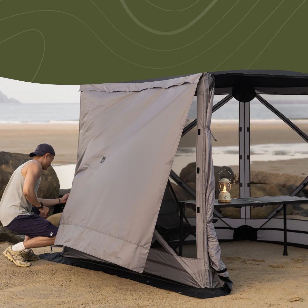 Hub Screen house 400XL Side Panels