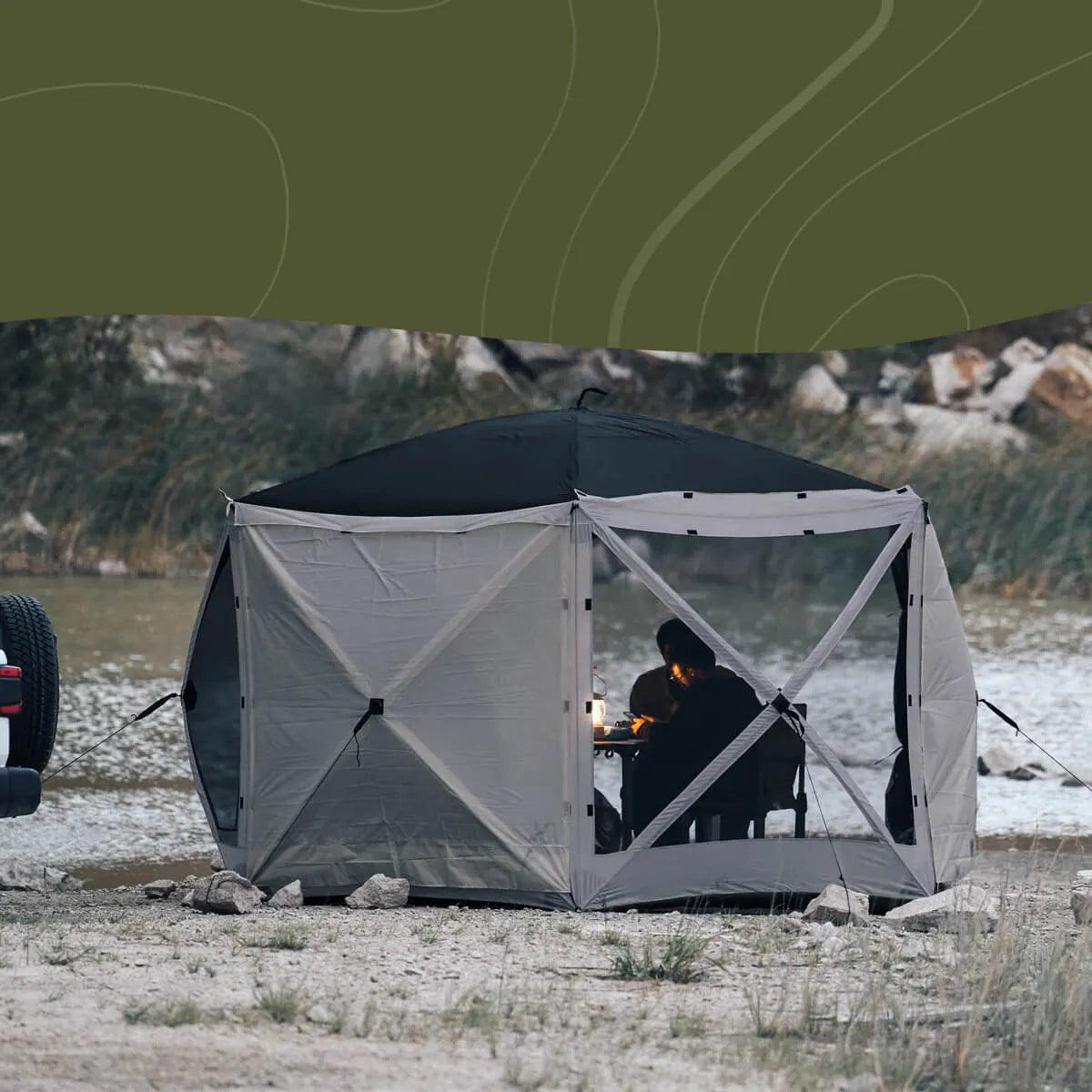 tent and screen house Hub Screen house 600