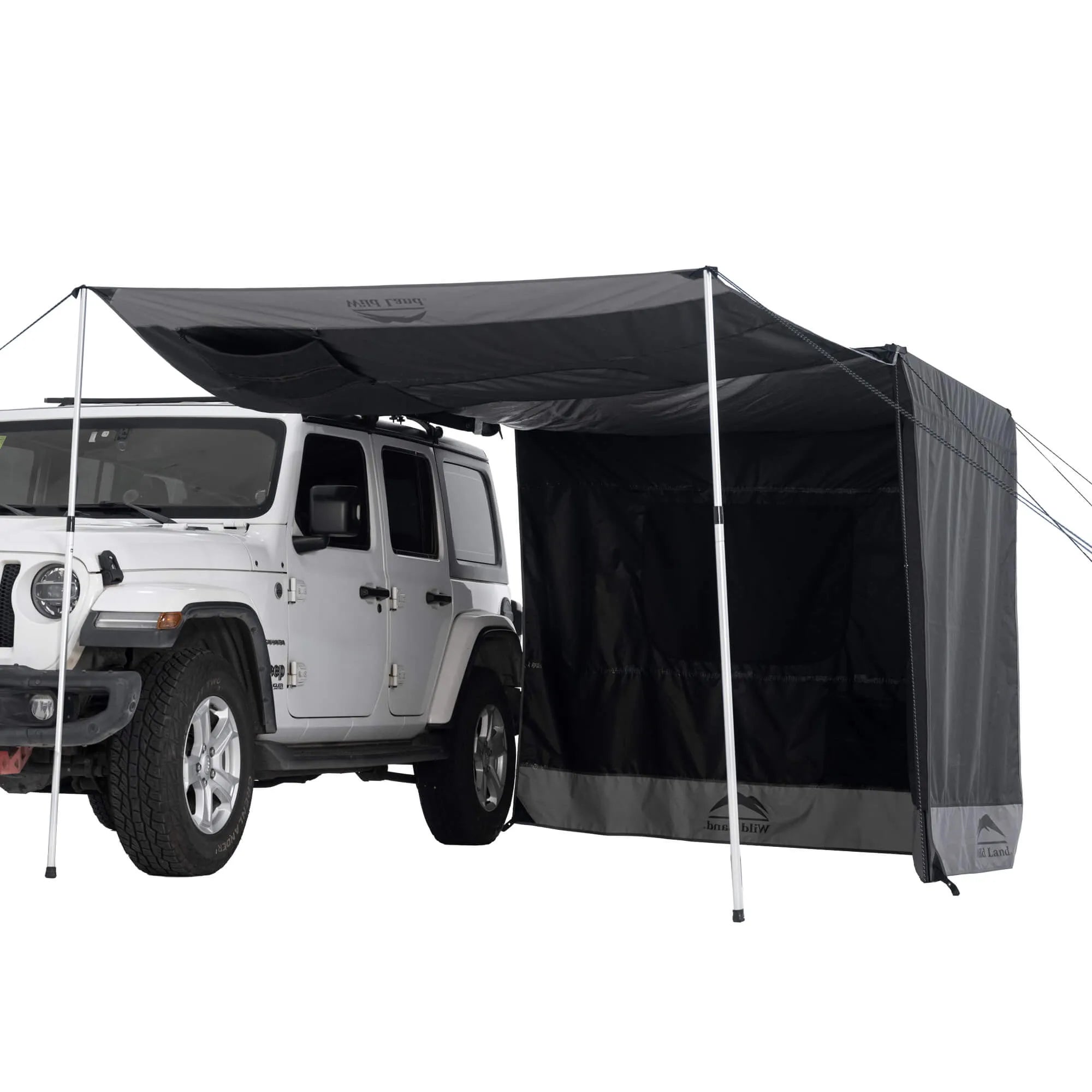 WildLand Car Awning LW Compact Car Shelter for Camping