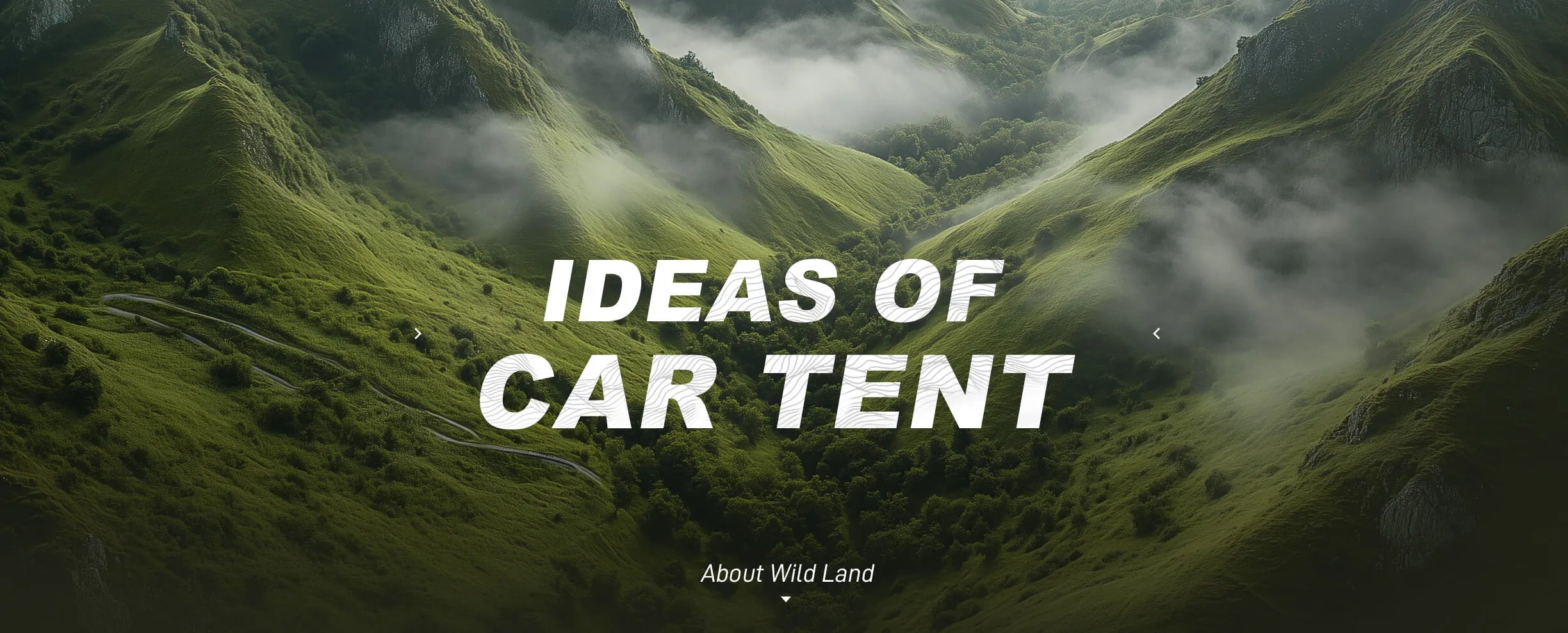 Wild Land About Us Banner