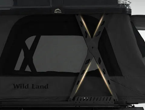 Wild Land Sky Rover Roof Top Tent X support structure