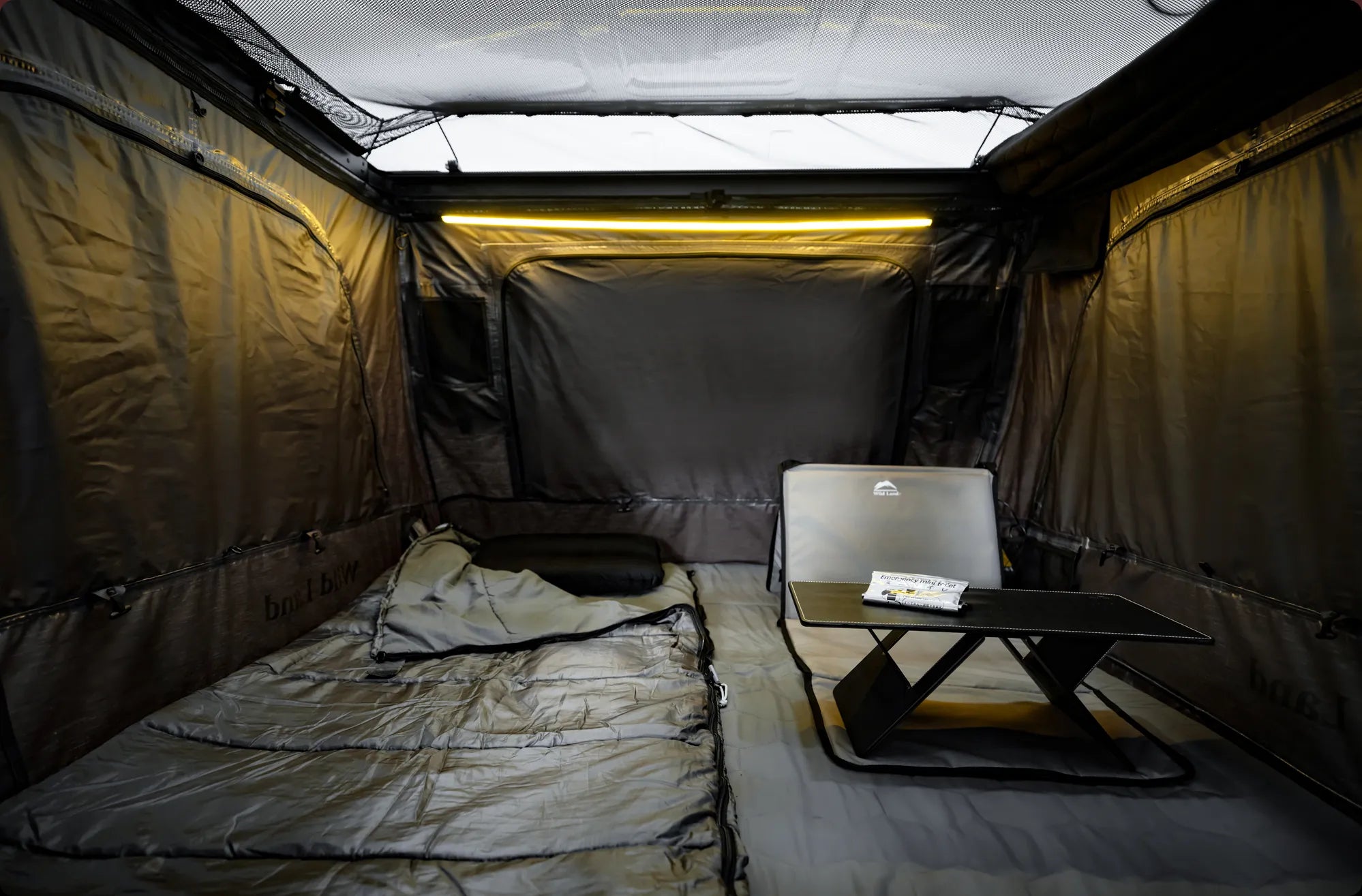 Wild Land Sky Rover Roof Top Tent internal hot spots