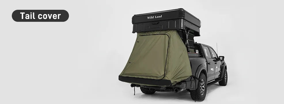 Wild Land Wingmen Roof Top Tent Tail cover