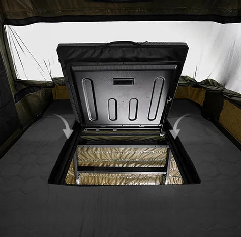 Wildland Wingman Automatic Hard Shell Roof Top Tent for Pickup