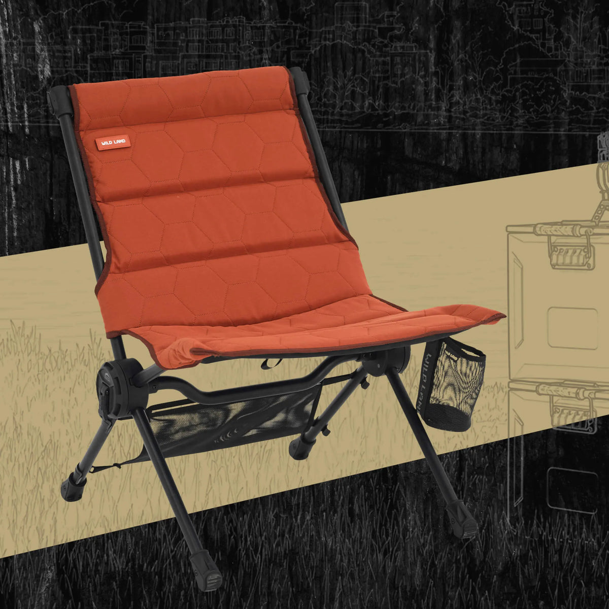 MTS-X Chair | Lightweight Folding Camping Chair | Wild Land