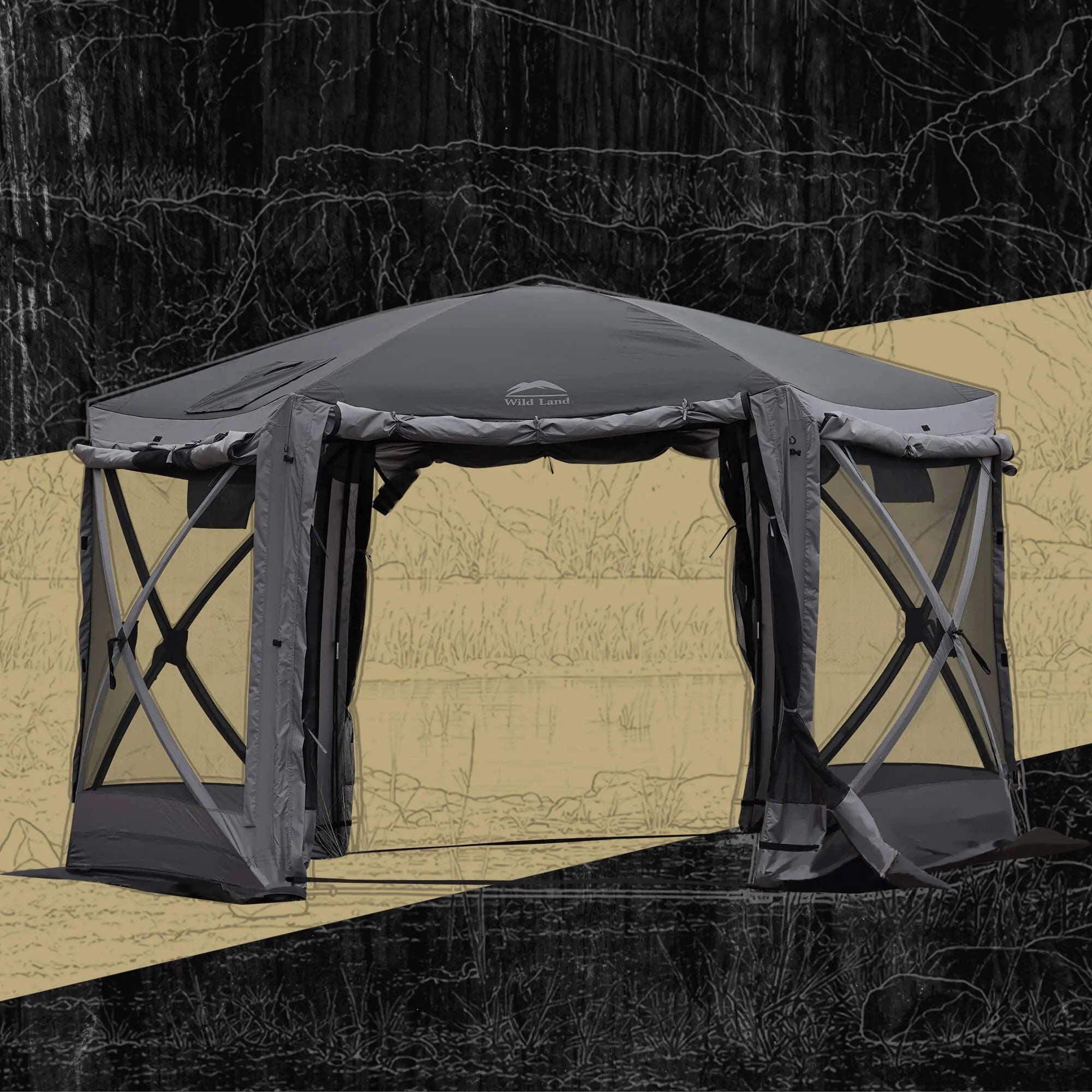 Hub Screen House 600 Lux