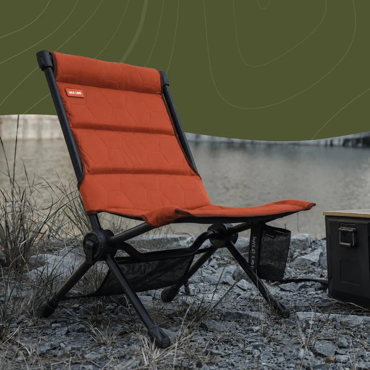 MTS-X Chair | Lightweight Folding Camping Chair | Wild Land