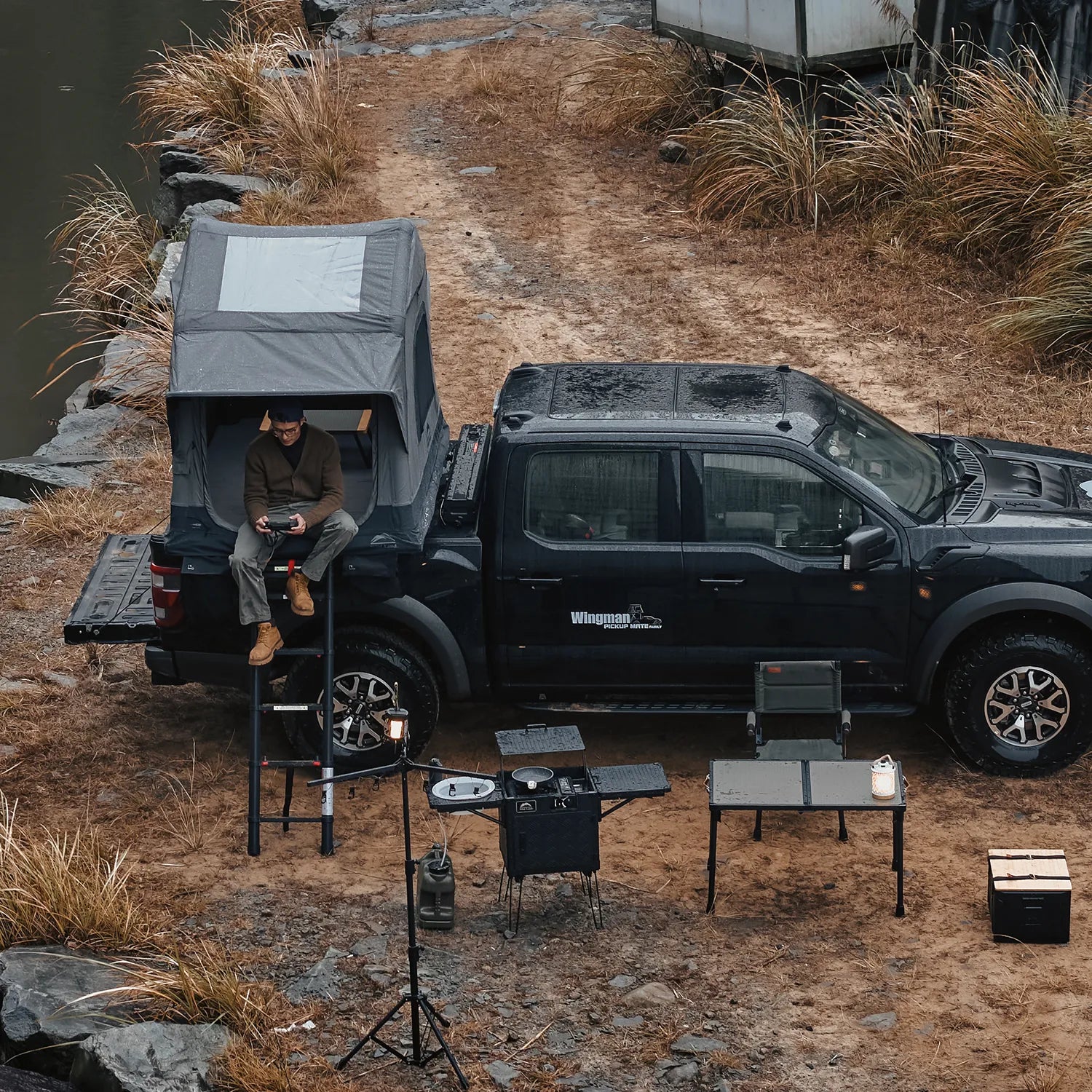 Wild land air cruiser rooftop tent Camping Show1