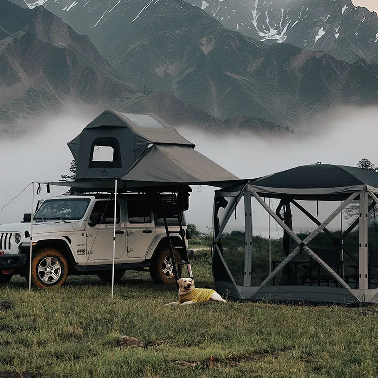 Wild Land Air Cruiser Rooftop Tent Camping Show4