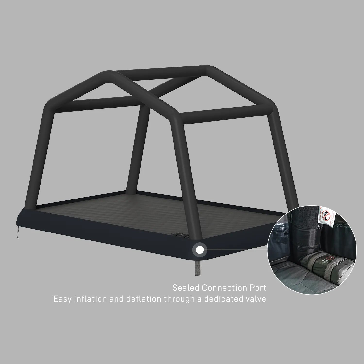 Wild Land Air Cruiser Rooftop Tent Structure Diagram
