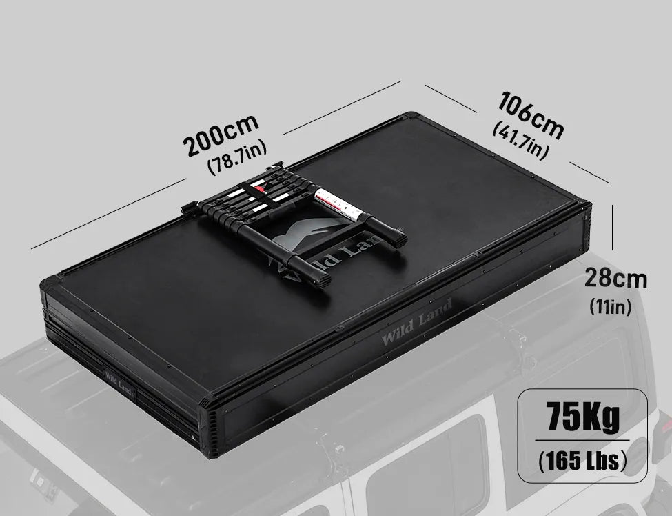 Summit Explorer Max -Wild Land|Best Roof Top Tents & Overlanding Gear Size