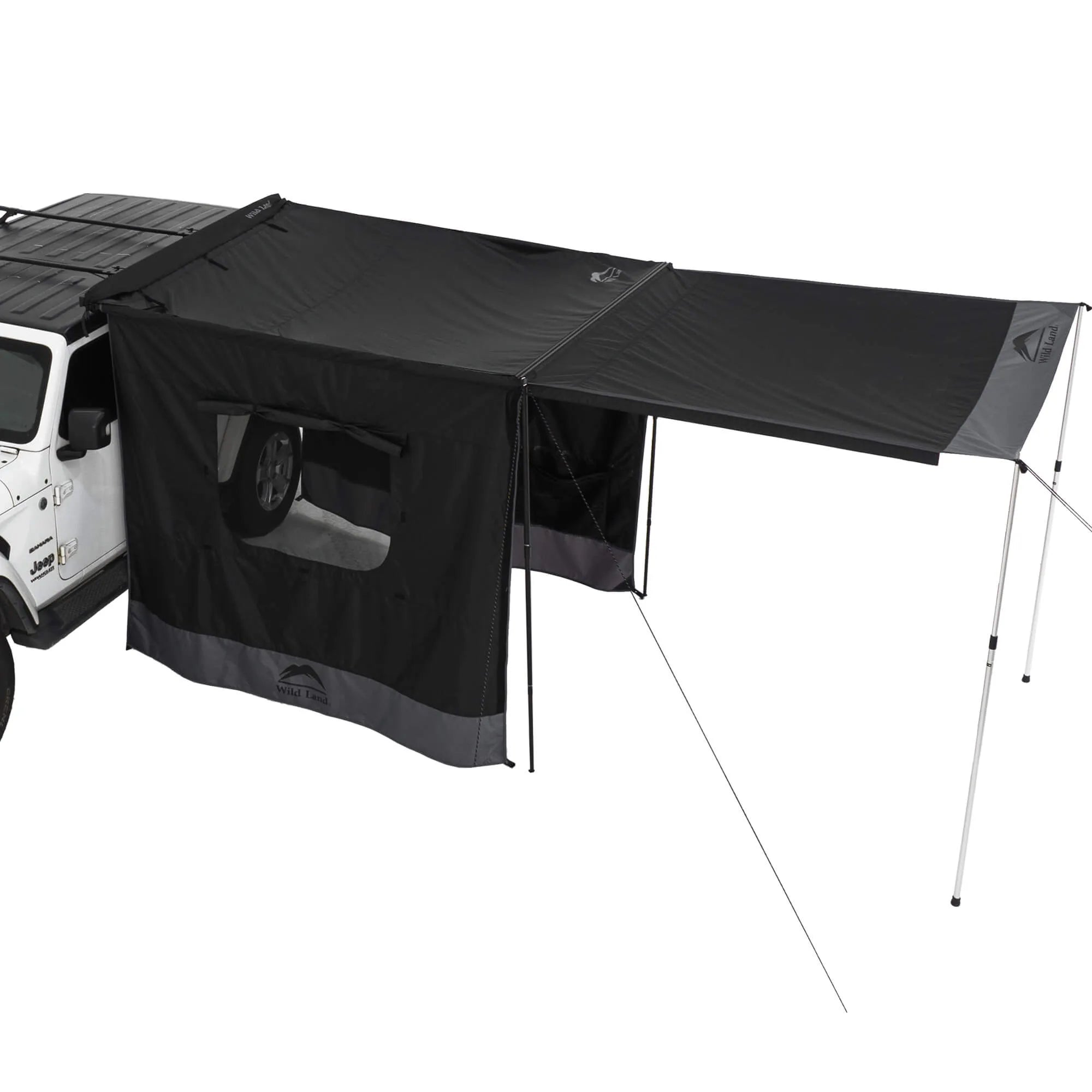 WildLand Car Awning LW Compact Car Shelter for Camping