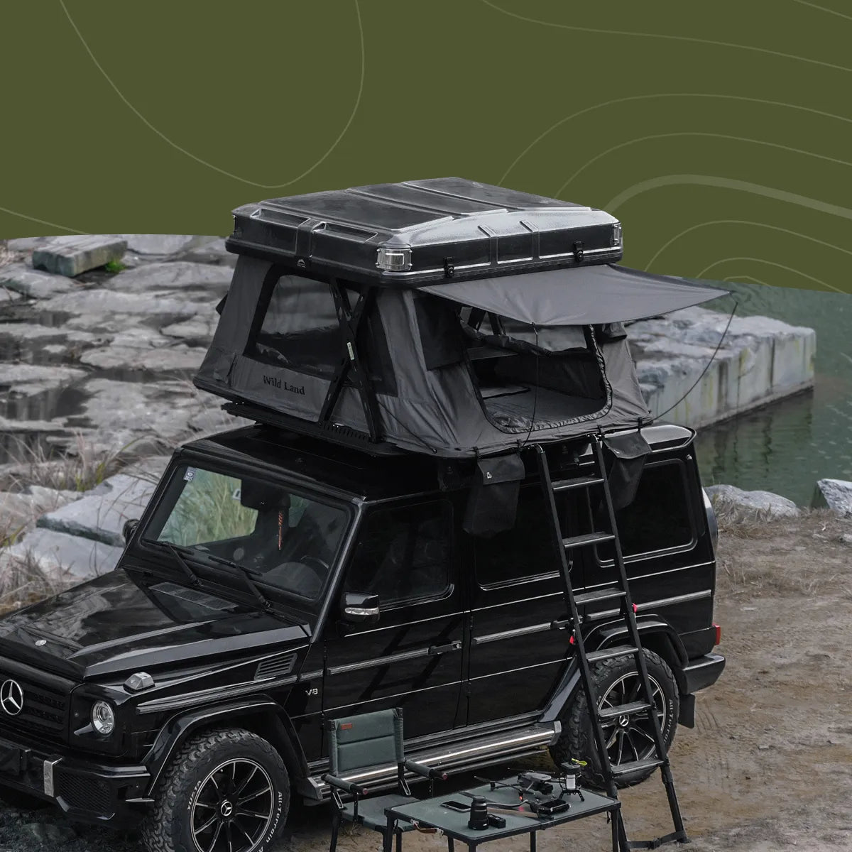Wild Land Sky Rover Roof Top Tent