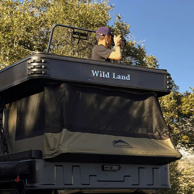 Wildland Wingman Automatic Hard Shell Roof Top Tent for Pickup