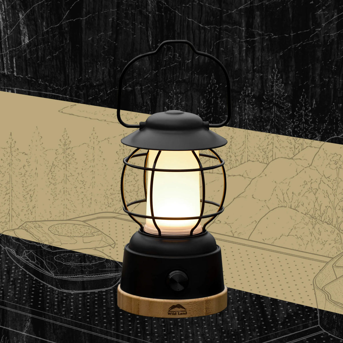 High Lumen Knight SE | Portable Waterproof LED Lantern | Wild Land